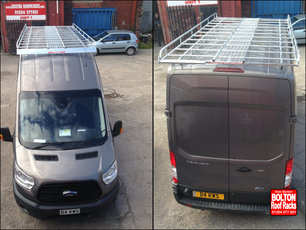 Ford Transit L4H2 Van Roof Racks made by  Bolton Roof Racks