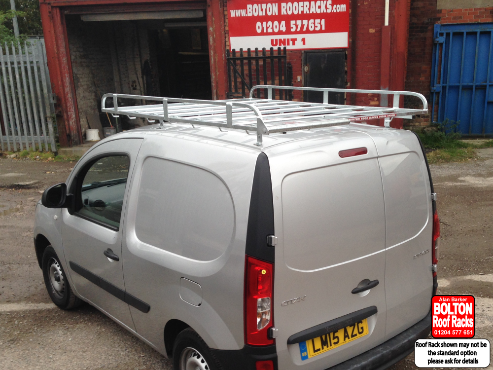 Mercedes Citan Compact Roof Racks made by Bolton Roof Racks