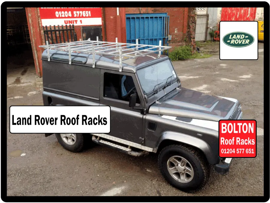 Land Rover Van Roof Racks made by Bolton Roof Racks