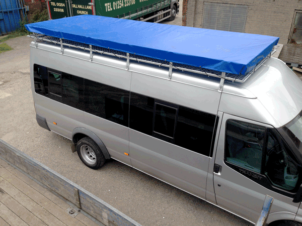 Ford Transit Jumbo Bus Roof Rack from Bolton Roof Racks