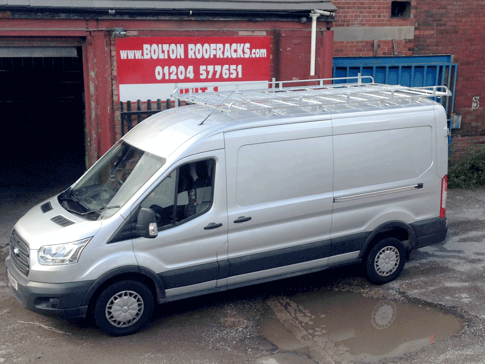 Ford Transit l3h2 Van Roof Racks made by  Bolton Roof Racks