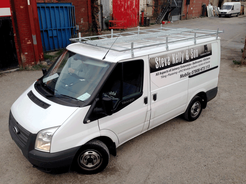 FORD Transit Van Roof Rack (Old Shape) Short FORD Transit Van Roof Rack (Old Shape) Short Wheelbase Low Roof made by Bolton Roof Racks