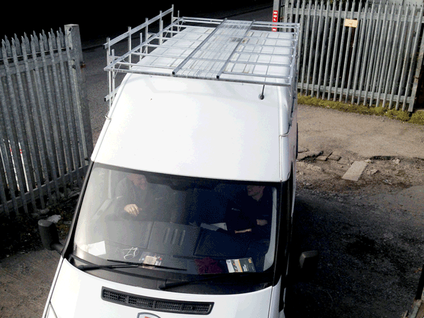 Ford Transit High Roof Rack from Bolton Roof Racks