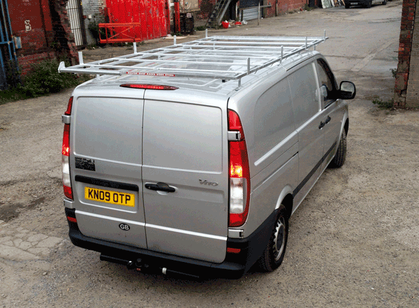 Mercedes Vito Extra Long Roof Rack from Bolton Roof Racks