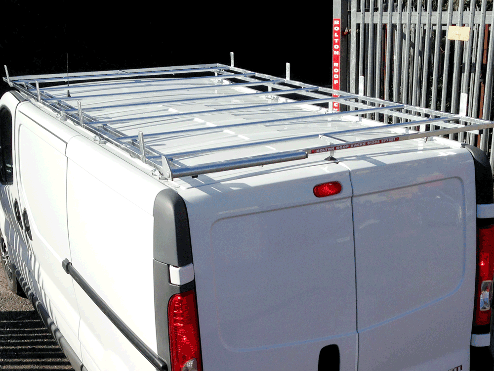 Nissan Primastar Roof Rack made by Bolton Roof Racks