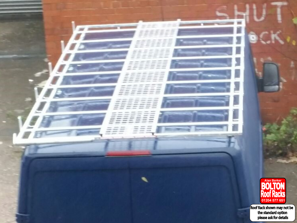 Volkswagen Crafter Short wheelbase Roof Rack made by Bolton Roof Racks
